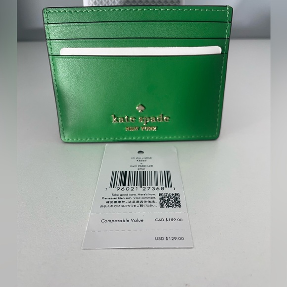 NWT ♠️Kate Spade Credit Card Holder - Picture 3 of 6